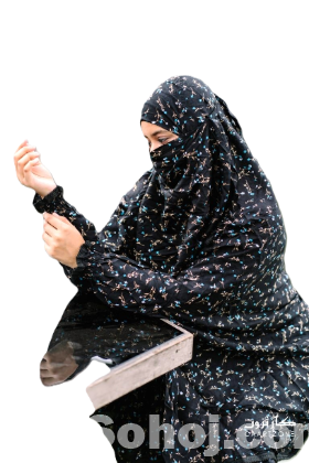 Premium Soft Linen Khimar Set | Free Size Collections